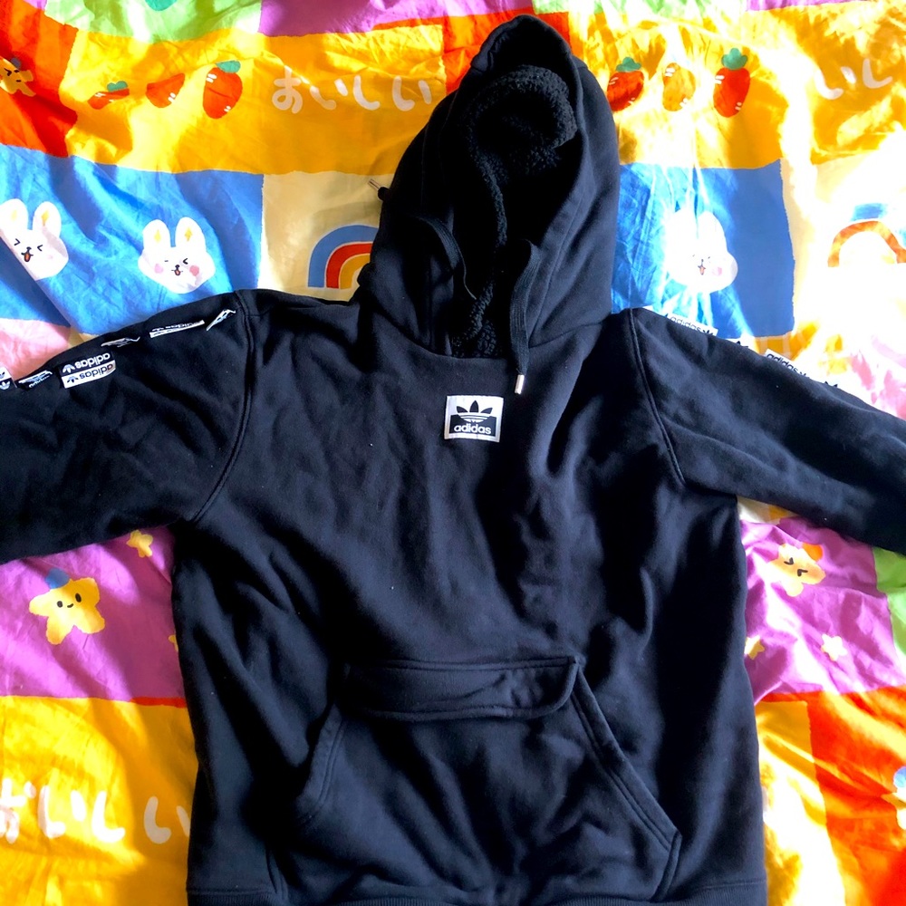 Limited Edition Adidas Trefoil Black Hoodie